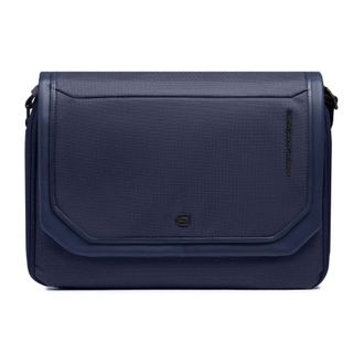 Piquadro Heren, Tassen, Blauw, Maat: ONE Size Leer