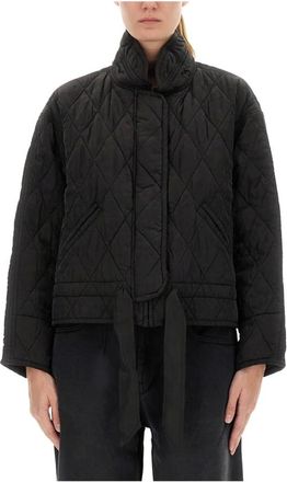 Isabel Marant Zakiane Jas - Dames - Jassen - Zwart - Maat: XS Viscose