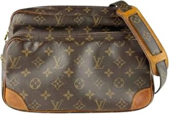 Louis Vuitton Pre-owned Cross Body Bags, female, Brown, Size: ONE SIZE Pre-owned Nile Shoulder Bag