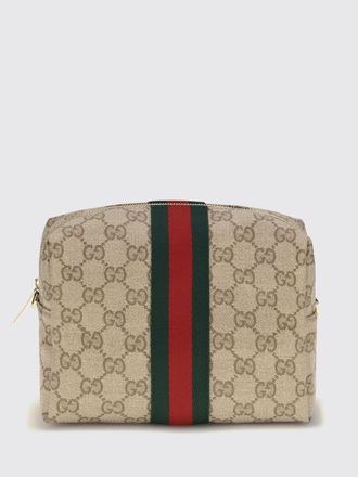 Gucci Mini borsa a spalla in jacquard con monogramma GG e righe bicolore