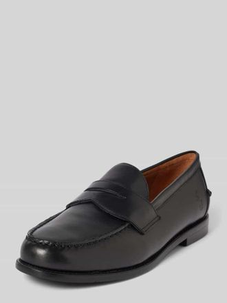 Polo Ralph Lauren Penny-Loafer aus echtem Leder Modell ALSTON in Black, Größe 42