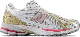 New Balance 1906R Sneakers in Silver Metallic/Dragon Berry/Gold Men Low-Top
