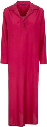 Laura Urbinati Oversized Polo Neck Dress