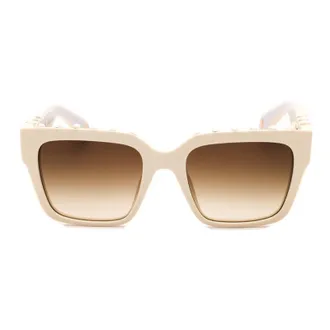 Roberto Cavalli SRC040S09X7 Brown Gradient Lens Sunglasses - Beige