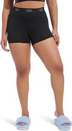 UGG Alexiah Boyshorts Womens Underwear Black : 2X, Elastane/Satin