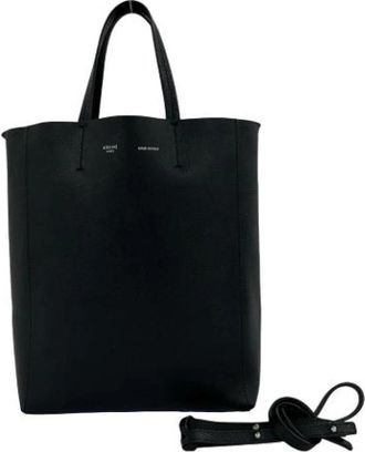 Celine Pre-owned Vintage Tote Bag - Dames - Vintage Shopper - Zwart - ONE Size - Leer - Vintage