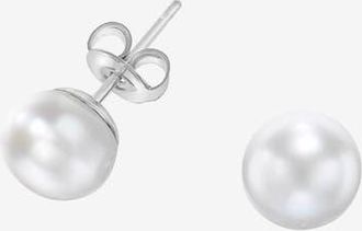 Dower & Hall White Timeless Freshwater Pearl Studs in Sterling Silver at Nordstrom