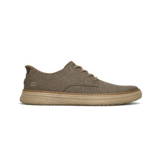 Skechers Hyland - Justino Mens Casual Trainers Dark Taupe - Size UK 10.5