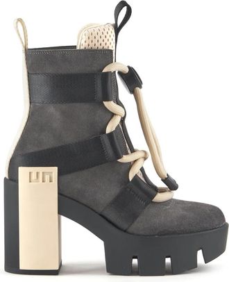 United Nude Grip Nomad Mid II - Dames - Laarzen met Hak - Veelkleurig - 37 EU - Nylon - Schoenen