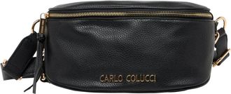 Carlo Colucci Sling Bag - Dames - Heuptassen - Zwart - ONE Size - Tassen
