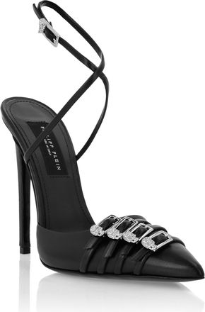Philipp Plein Multi-Strap Crossing High Heels 12