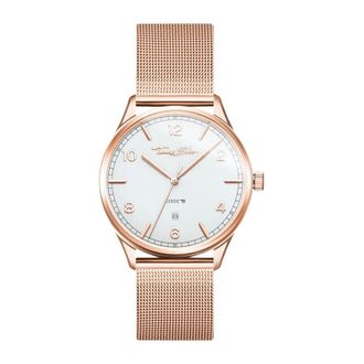 Thomas Sabo Watches, female, Pink, Size: ONE SIZE Rosegold Milanese Bracelet Watch