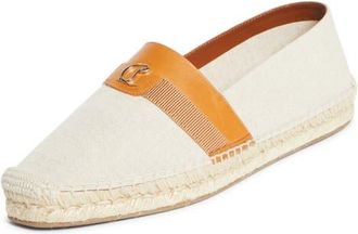 Christian Louboutin Alfarica Toile Linen Espadrille in Version Natural at Nordstrom, Size 13Us