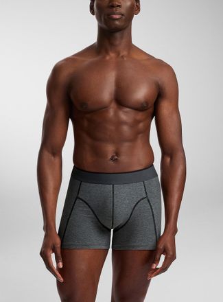 Le 31 Mens 3 contrast-seam trunk Organic cotton