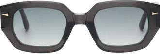 Ahlem x Campbell Addy round-frame sunglasses - Black