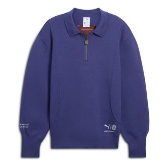 Puma x Schomburg Quarter-Zip Blue Crystal 631258-46