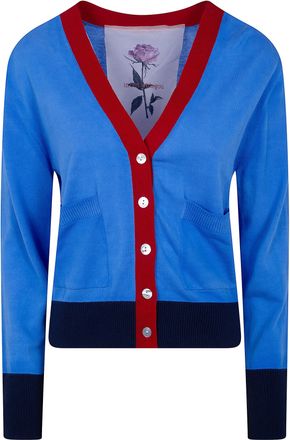 In Bed With You V Neck Printed Cardigan