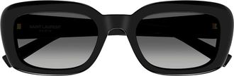 Saint Laurent Sunglasses Sl M130 002 Black/Grey Women