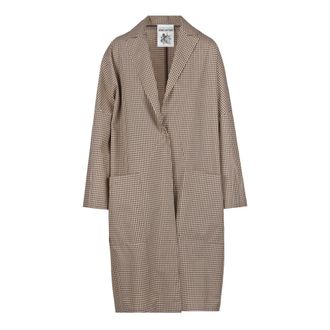 Semicouture Coats, female, Beige, Size: XS Sigmund Coat