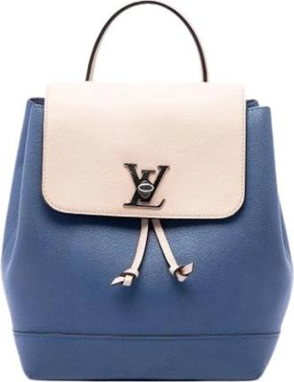 Louis Vuitton Pre-owned Lockme Backpack - Dames - Vintage Rugzakken - Veelkleurig - ONE Size - Leer - Vintage
