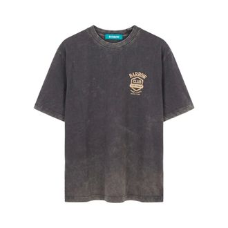 Barrow Barrow - Jersey T-shirt - Heren - Tops - Zwart - Maat: M Jersey