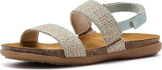 Naot Dylan Womens Sandals Sea Pearl Leather/Green : EU 41 (US Womens 10) M
