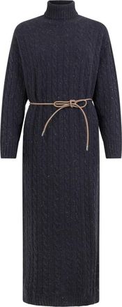 PESERICO Mujer, Vestidos, Negro, Talla: S