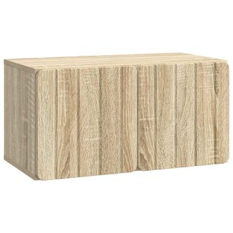 vidaXL Mueble Para Tv De Pared Roble Sonoma 59,5 X 31 X 30 Cm Vidaxl