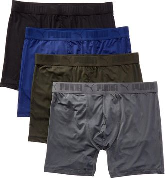 Puma Puma Set Of 4 Mesh Boxer Brief