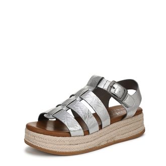 Blowfish Womens Madrid Fisherman Sandal, Silver Metallic, 6 UK