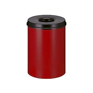 EKO Papelera De Seguridad Acero Autoextinguible Capacidad 30 L