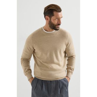 Brunello Cucinelli Cashmere sweater in Brown at Nordstrom, Size 42 It