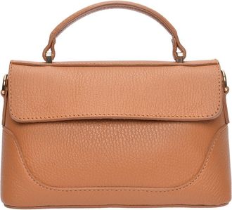 Luisa Vannini Brown Rundleer Tas