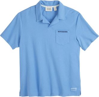 Scotch & Soda Johnny Collar Pocket Polo in Riviera at Nordstrom Rack, Size X-Large