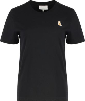 Maison Kitsun&eacute; Mujer, Camisetas, Negro, Talla: S