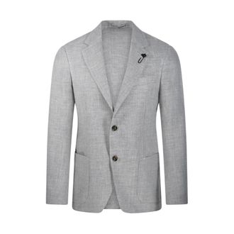 Lardini Blazers, male, Gray, Size: XL 510 Blazer