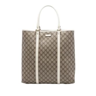 Gucci Pre-owned Tote Bags, female, Beige, Size: ONE SIZE Pre-owned Vintage Tote Bag