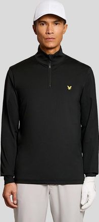 Lyle & Scott Lyle And Scott Mens Performance 1/4 Zip Midlayer - Size: Regular/36