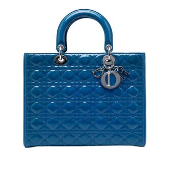 Dior Pre-owned Dior Large Patent Cannage Lady Dior Ladies 2ES68C59GS9U2TF3