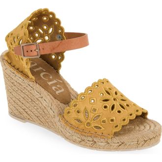 Pedro Garcia Orito Espadrille Sandal in Saffron at Nordstrom Rack, Size 9.5Us / 39.5Eu