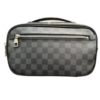 Louis Vuitton Pre-owned Galle Sling Bag - Heren - Pre-owned - Grijs - Maat: ONE Size