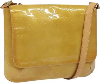Louis Vuitton Pre-owned Thompson Street Handbag - Dames - Vintage Schoudertas - Beige - ONE Size - Leer - Vintage