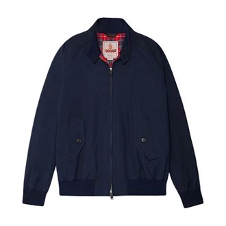 Baracuta Bomber Jackets, male, Blue, Size: 3XS G9 Harrington Jacket