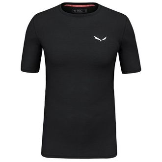 Salewa Cristallo Warm AMR Tee Merinounterw&auml;sche f&uuml;r Herren | schwarz
