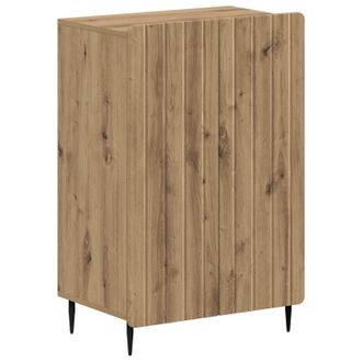 vidaXL Armario Zapatero Zwolle 59,5 X 39,5 X 91,5 Cm Roble Artisan Vidaxl