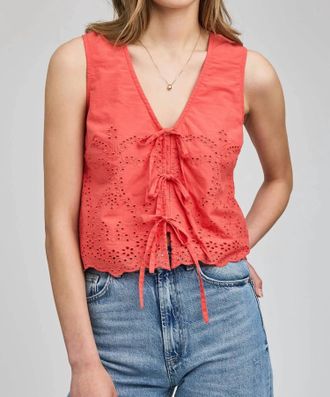Gentle Fawn Rhea Top In Grenadine