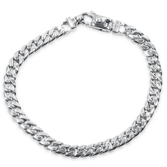 Pompeii3 Mens Cuban Link 14k Gold (29gram) or Platinum (46gram) 6.5mm Bracelet 8.5