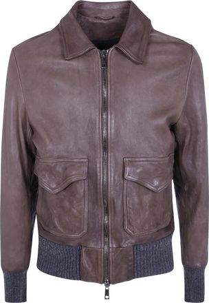 Giorgio Brato Bomber Jassen - Heren - Bomber jackets - Bruin - 2XL - Jassen