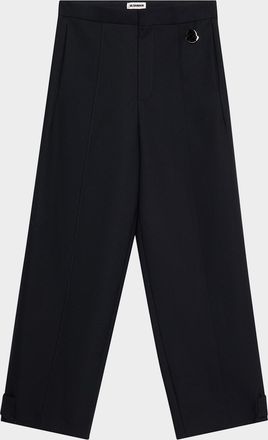 Moncler x JIL SANDER Mens Wool Gabardine Tailored Pants