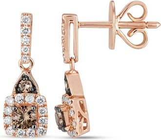 Le Vian 14K Rose Gold 0.56 Ct. Tw. Diamond Earrings
